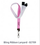 Bling Ribbon Lanyard