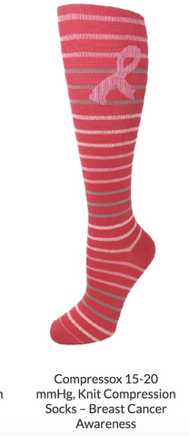 Pro Cure Ribbon Fashion Compression Sock