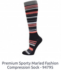 Premium Sporty Marled Fashion Sock