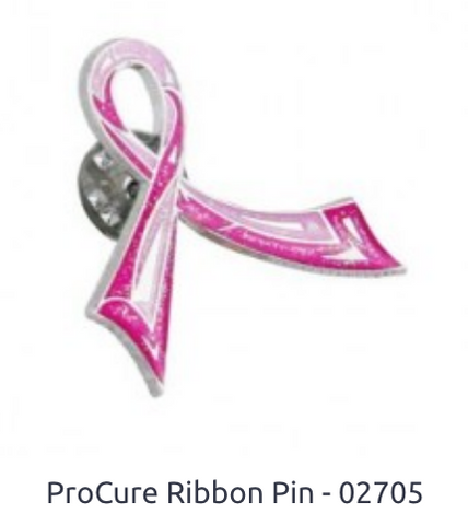 Pro Cure Glitter Lapel Pin