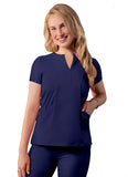 Women's Notched V-neck top ADDITION Style: A6002