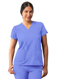 Women's Modern V-Neck Scrub Top  ADDITION STYLE: A6008