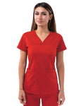 Women's Sweetheart V-neck Scrub Top Pro Collection Style: P4210