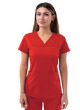 Women's Sweetheart V-neck Scrub Top Pro Collection Style: P4210