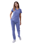 Women's Sweetheart V-neck Scrub Top Pro Collection Style: P4210