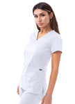 Women's Sweetheart V-neck Scrub Top Pro Collection Style: P4210